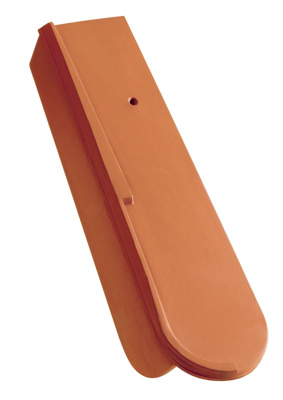 Saksonski biber crep, 15,5 x 38 x 1,2 sa 3 žleba, segmentni kroj, klizni ivični desni, sa kratkim zabatom oko 5 cm desno