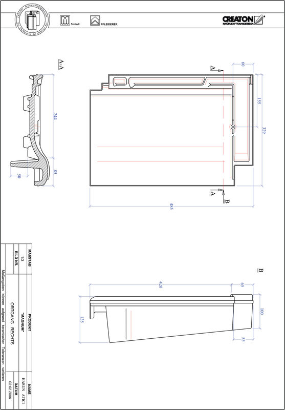 CAD datoteka proizvoda MAGNUM ivica desno OGR