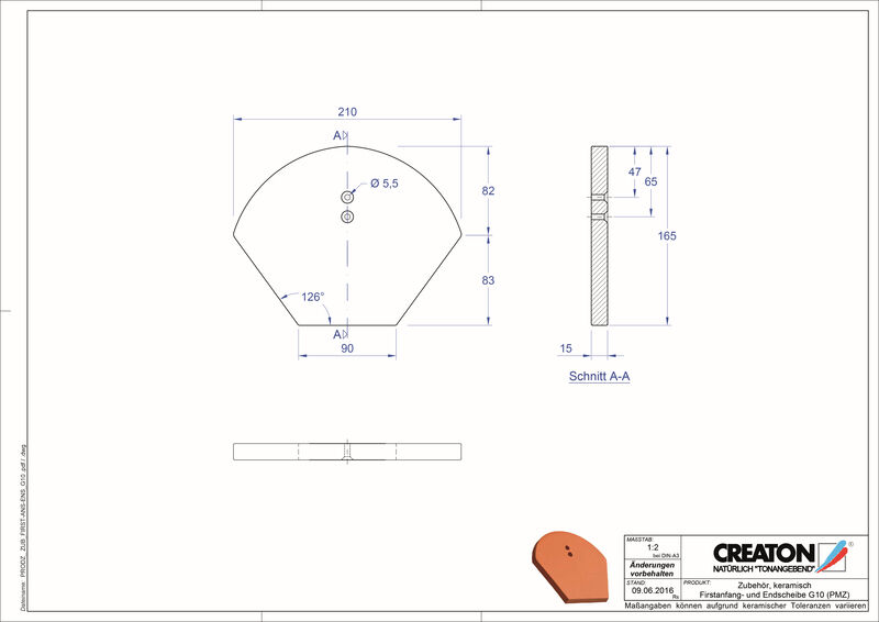 CAD datoteka proizvoda asortiman dodatne opreme za GREBEN FIRSTAESCH-G10-PMZ