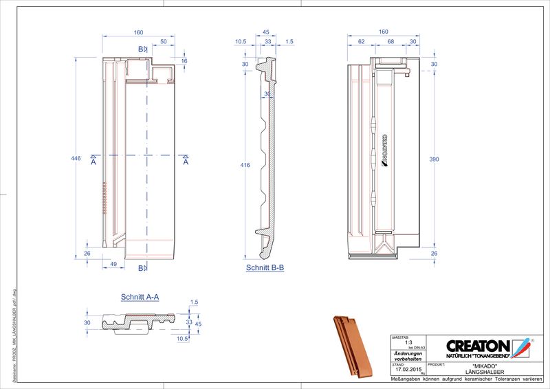 CAD datoteka proizvoda MIKADO polucrep LH