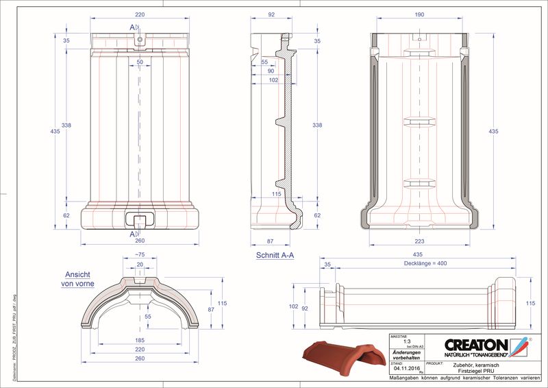 CAD datoteka proizvoda asortiman dodatne opreme za GREBEN FIRST-PRU