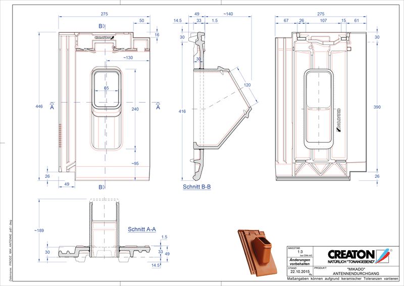 CAD datoteka proizvoda MIKADO antena ANTENNE