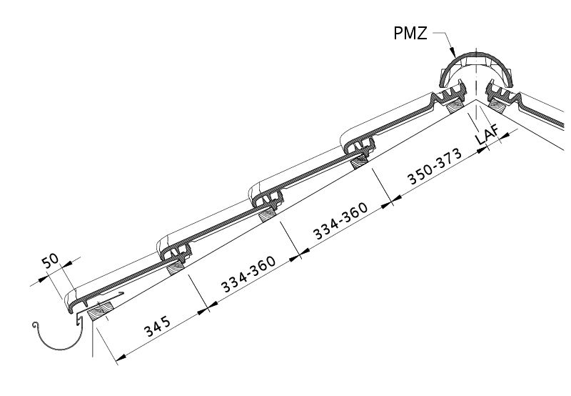 Tehnički crtež proizvoda MZ3 DQF DQF
