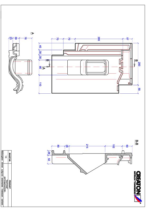CAD datoteka proizvoda SINFONIE antena ANTENNE