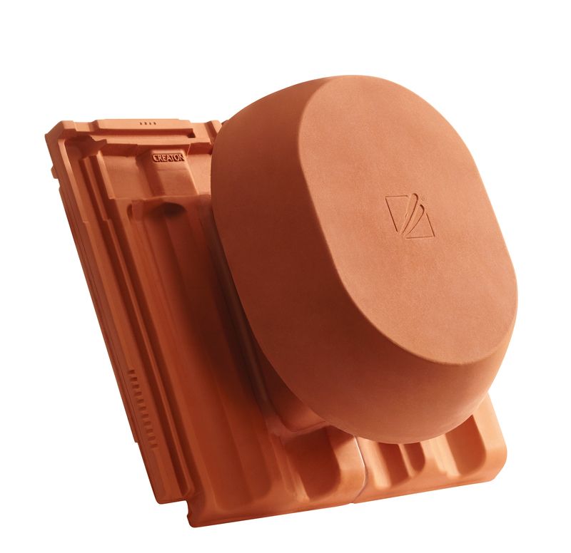 RUS SIGNUM keramički odvod za paru DN 200 mm, uklj. adapter za priključak ispod krova
