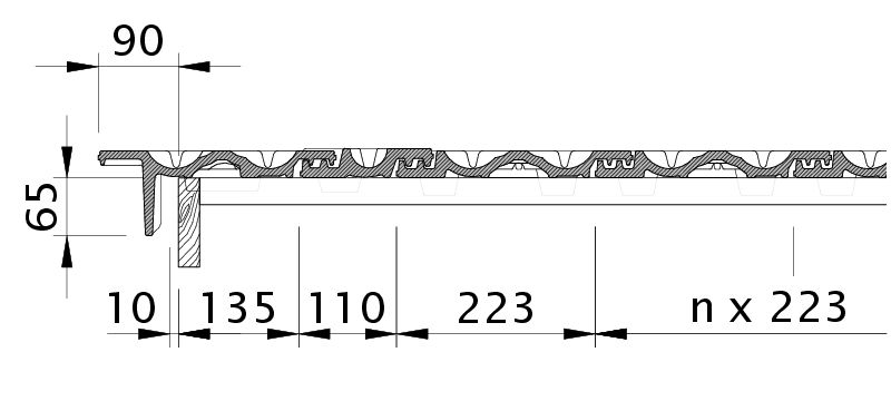 Tehnički crtež proizvoda RATIO OBL OBL