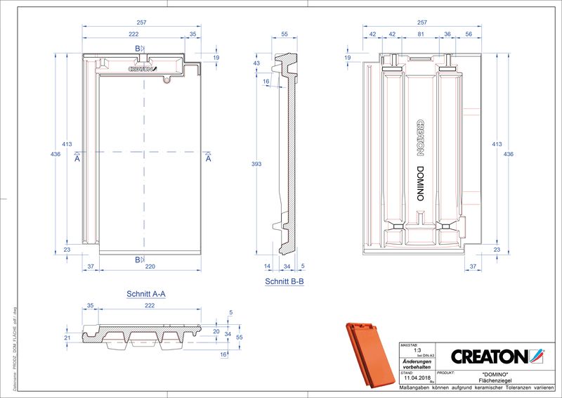 CAD datoteka proizvoda DOMINO osnovni FLA