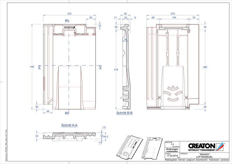 CAD datoteka proizvoda MIKADO ventilacioni crep LUEFTZ