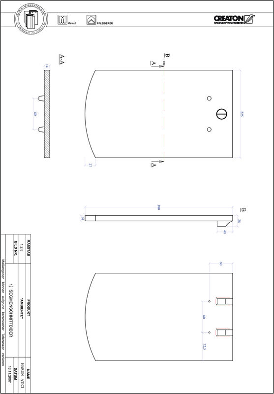CAD datoteka proizvoda AMBIENTE segmentni kroj SEG-1-1-4