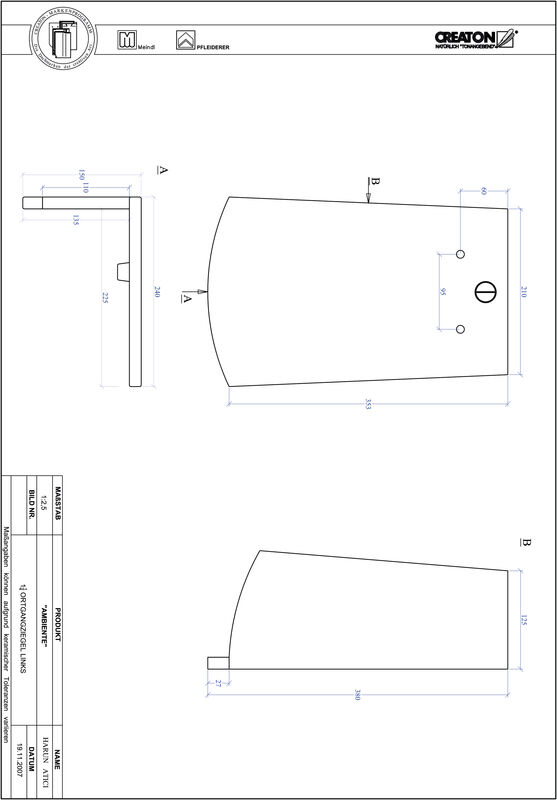 CAD datoteka proizvoda AMBIENTE segmentni kroj SEG-OGL-1-1-4