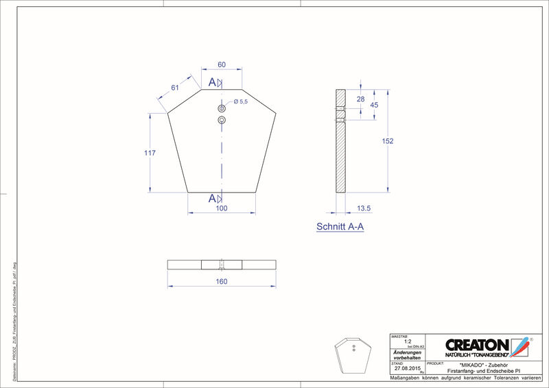 CAD datoteka proizvoda asortiman dodatne opreme za GREBEN FIRSTAESCH-PI