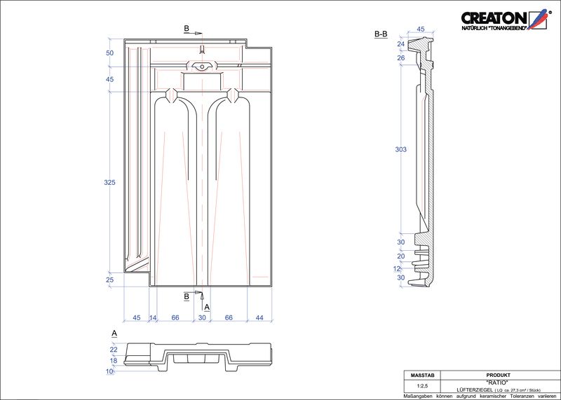 CAD datoteka proizvoda RATIO ventilacioni crep LUEFTZ