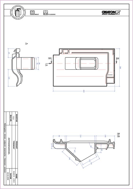 CAD datoteka proizvoda PREMION antena ANTENNE