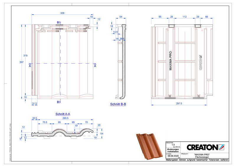 Produkt CAD-Datei MAXIMA PRO Fläche FLA
