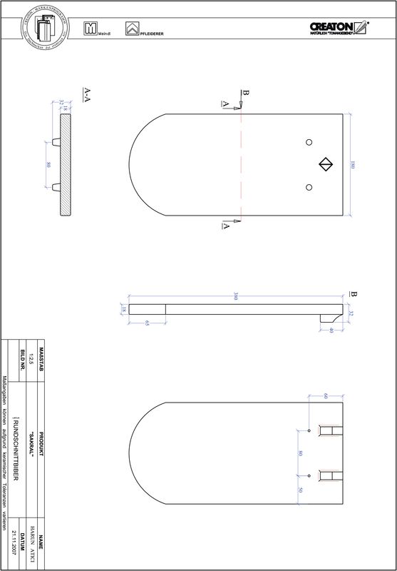 CAD datoteka proizvoda SAKRAL zaobljeni kroj RUND-1-1