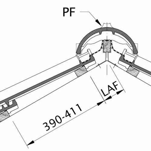 Tehnički crtež proizvoda MAGNUM LAF LAF