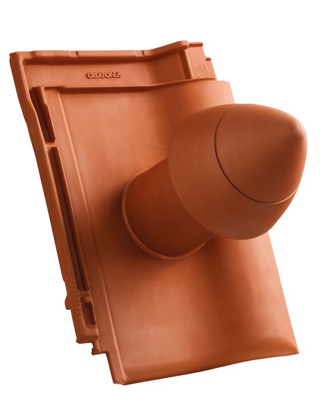 MAG SIGNUM keramički odvod ventilacije DN 100 mm sa navojnim poklopcem, uklj. adapter za priključak ispod krova i savitljivo crevo