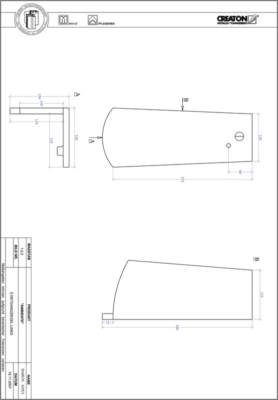 CAD datoteka proizvoda AMBIENTE segmentni kroj SEG-OGL-3-4