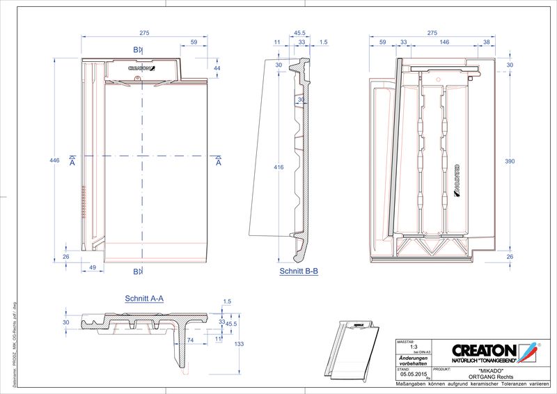 CAD datoteka proizvoda MIKADO ivica desno OGR
