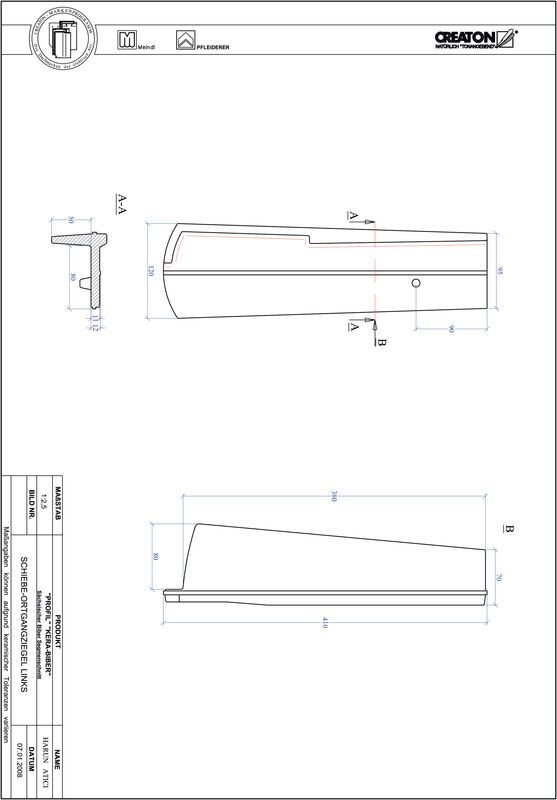 CAD datoteka proizvoda PROFIL segmentni kroj KERA-SAECHS-18-CM-OGL